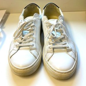 Common Projects Low Top Sneakers, size 38eu, white and black